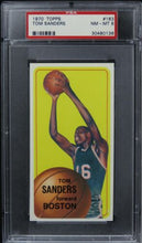 Load image into Gallery viewer, 1970 Topps Tom Sanders #163 PSA 8 NM-MT