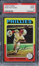 Load image into Gallery viewer, 1975 Topps Dick Ruthven #267 PSA 9 MINT