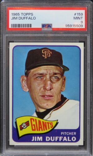 1965 Topps Jim Duffalo #159 PSA 9 MINT