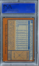 Load image into Gallery viewer, 1978 Topps Don Gullett #225 PSA 10 GEM MINT