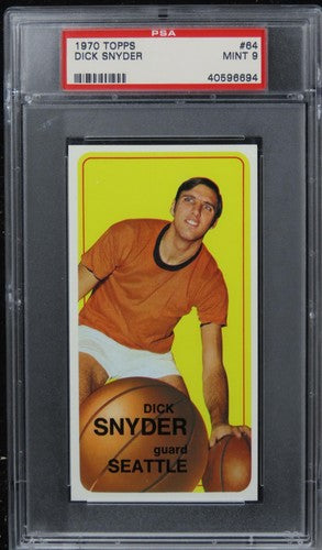 1970 Topps Dick Snyder #64 PSA 9 MINT