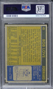 1971 Topps Bob Love #45 PSA 9 MINT