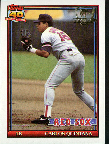 1991 Topps Desert Shield Carlos Quintana #206