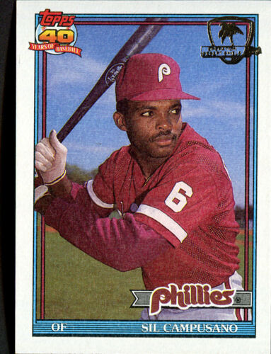 1991 Topps Desert Shield Sil Campusano #618