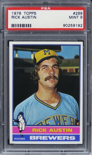 1976 Topps Rick Austin #269 PSA 9 MINT
