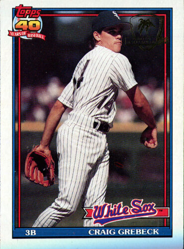 1991 Topps Desert Shield Craig Grebeck #446