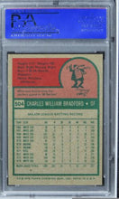 Load image into Gallery viewer, 1975 Topps Buddy Bradford #504 PSA 9 MINT