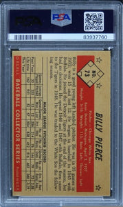 1953 Bowman Color Billy Pierce #73 PSA 7 NM