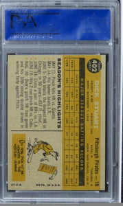 1960 Topps Dick Stuart #402 PSA 7 NM