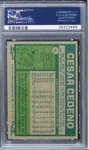 1977 Topps Cesar Cedeno #90 PSA 10 GEM MINT