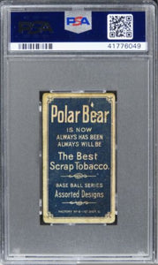1909 T206 Polar Bear Fred Snodgrass (BATTING) PSA 1.5 FR
