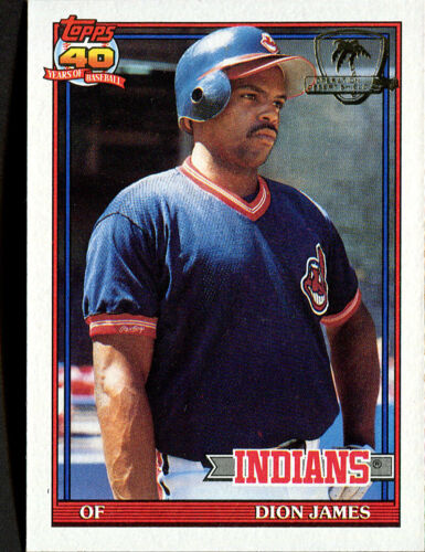 1991 Topps Desert Shield Dion James #117