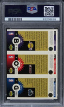 Load image into Gallery viewer, 1996 Collector&#39;s Choice K.Bryant/K.Garnett/J.O&#39;Neal-MINI II-GOLD PSA 8 NM-MT