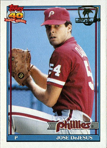 1991 Topps Desert Shield Jose DeJesus #232