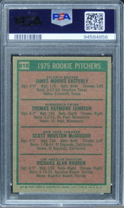 1975 Topps Rookie Pitchers #618 PSA 9 MINT