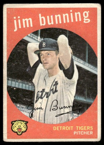 1959 Topps Jim Bunning HOF #149 POOR