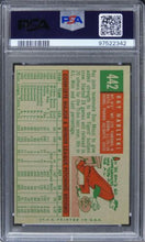 Load image into Gallery viewer, 1959 Topps Ray Narleski #442 PSA 8 NM-MT