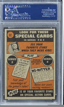 Load image into Gallery viewer, 1972 Topps Cleon Jones IN ACTION #32 PSA 8 NM-MT