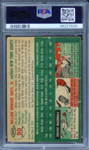 1954 Topps Willie Mays HOF #90 PSA 1 PR