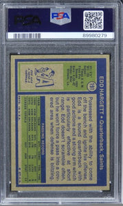 1972 Topps Edd Hargett #191 PSA 9 MINT