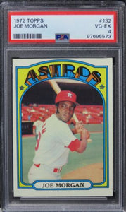 1972 Topps Joe Morgan HOF #132 PSA 4 VG-EX