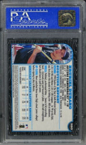 1999 Bowman Chrome Erubiel Durazo ROOKIE RC #380 PSA 9 MINT