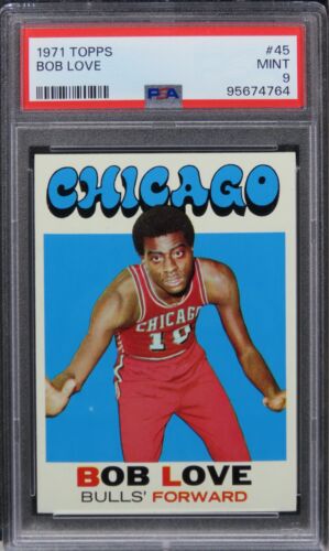1971 Topps Bob Love #45 PSA 9 MINT