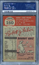 Load image into Gallery viewer, 1953 Topps Bob Wilson SHORT PRINT #250 PSA 5 EX