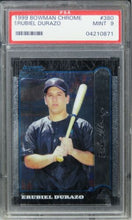 Load image into Gallery viewer, 1999 Bowman Chrome Erubiel Durazo ROOKIE RC #380 PSA 9 MINT