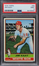 Load image into Gallery viewer, 1976 Topps Jim Kaat HOF #80 PSA 9 MINT