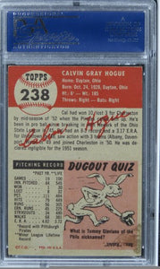 1953 Topps Cal Hogue #238 PSA 5 EX