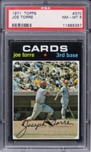 Load image into Gallery viewer, 1971 Topps Joe Torre #370 PSA 8 NM-MT