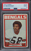 Load image into Gallery viewer, 1972 Topps Al Beauchamp #153 PSA 9 MINT