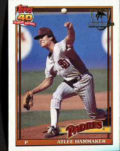 1991 Topps Desert Shield Atlee Hammaker #34