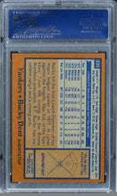 Load image into Gallery viewer, 1978 Topps Bucky Dent #335 PSA 10 GEM MINT