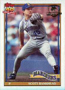 1991 Topps Desert Shield Scott Bankhead #436