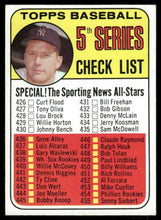 Load image into Gallery viewer, 1969 Topps Checklist w/ Mickey Mantle HOF #412 EX-MT