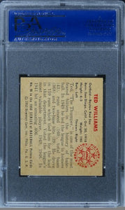 1950 Bowman Ted Williams HOF #98 PSA 6 EX-MT