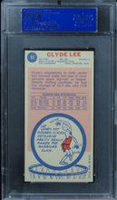 Load image into Gallery viewer, 1969 Topps Clyde Lee ROOKIE RC #93 PSA 7 NM
