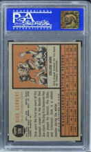 Load image into Gallery viewer, 1962 Topps Dick Gernert #536 PSA 8 NM-MT