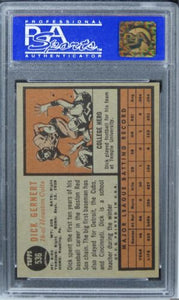 1962 Topps Dick Gernert #536 PSA 8 NM-MT