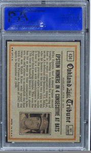 1972 Topps Johnny Bench IN ACTION HOF #434 PSA 8 NM-MT