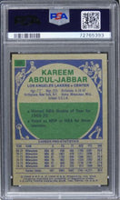 Load image into Gallery viewer, 1975 Topps Kareem Abdul-Jabbar HOF #90 PSA 6 EX-MT
