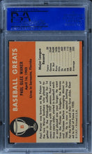 Load image into Gallery viewer, 1961 Fleer Paul Waner HOF #85 PSA 8 NM-MT