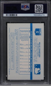 1970 Kellogg's Willie Crawford #26 PSA 9 MINT