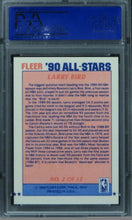 Load image into Gallery viewer, 1990 Fleer All-Stars Larry Bird HOF #2 PSA 10 GEM MINT