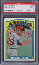 Load image into Gallery viewer, 1972 Topps Rich Chiles #56 PSA 9 MINT