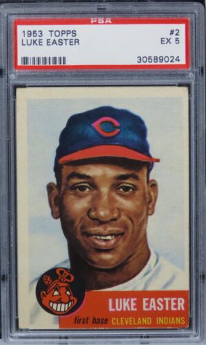 1953 Topps Luke Easter #2 PSA 5 EX