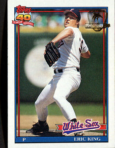 1991 Topps Desert Shield Eric King #121