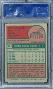 1975 Topps Dick Tidrow #241 PSA 8 NM-MT